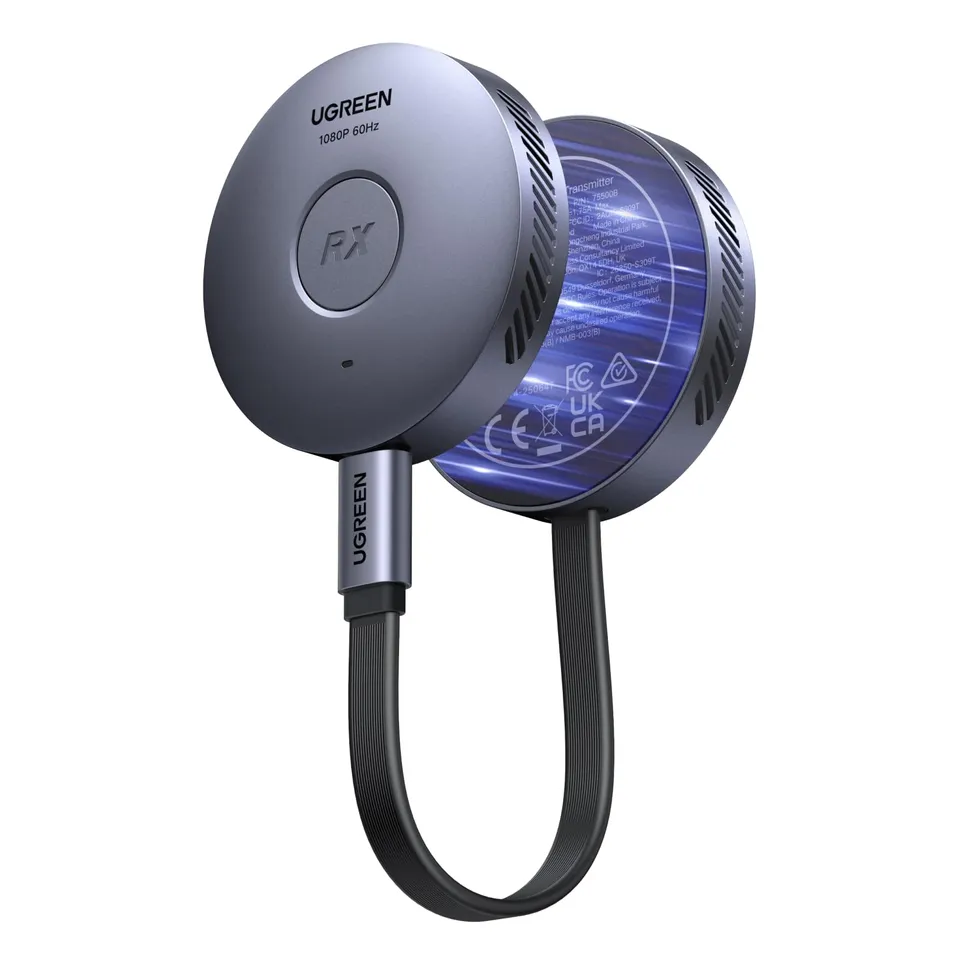 ugreen-trasmettitore-ricevitore-hdmi-wireless-usb-c-a-hdmi-1080p-50m-magnetico image 1