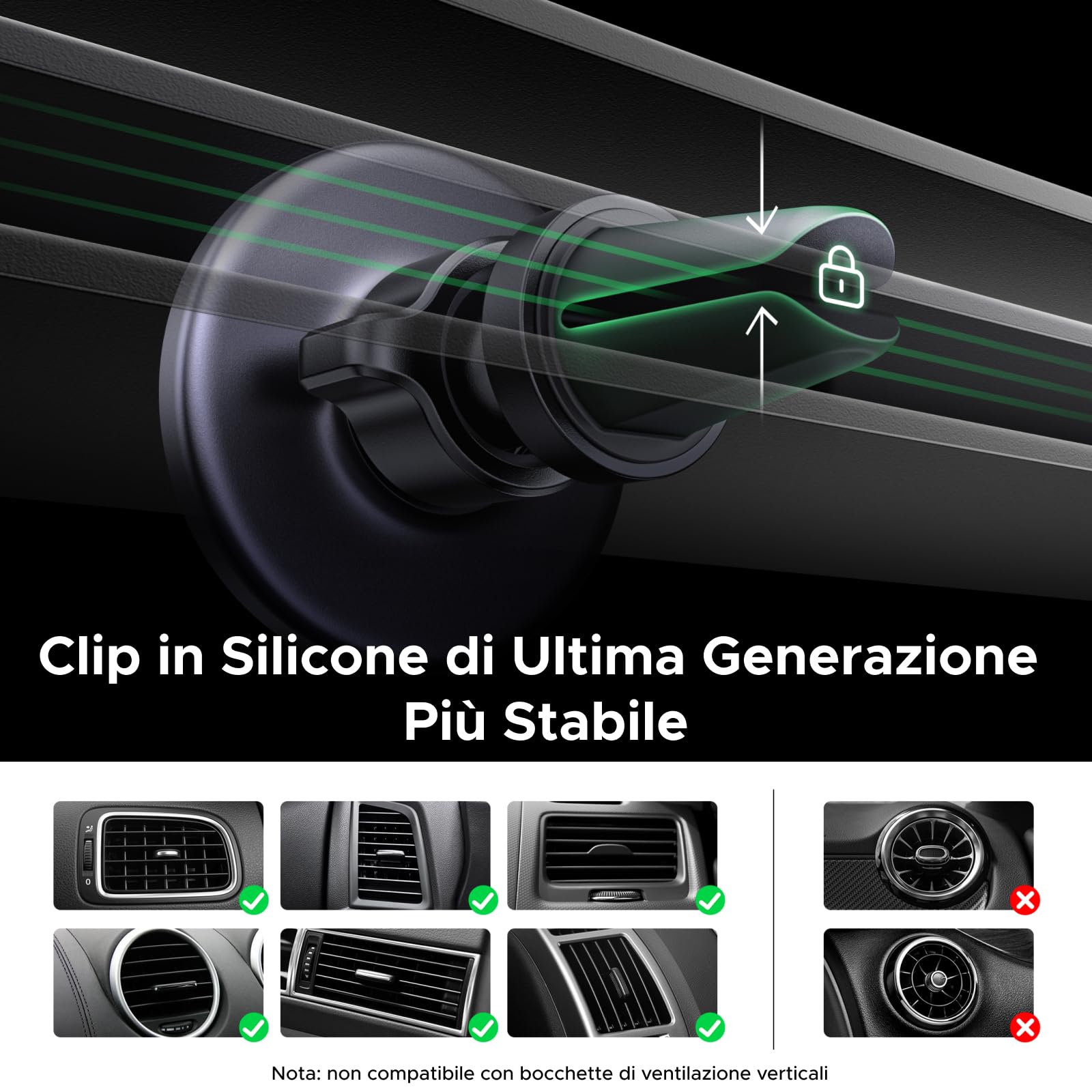 ugreen-supporto-telefono-auto-magnetico-magsafe-con-clip-bocchetta image 4