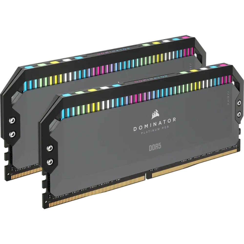 corsair-dominator-platinum-rgb-ddr5-64gb-2x32gb-6000mhz-cl40-amd-expo-grigio image 2