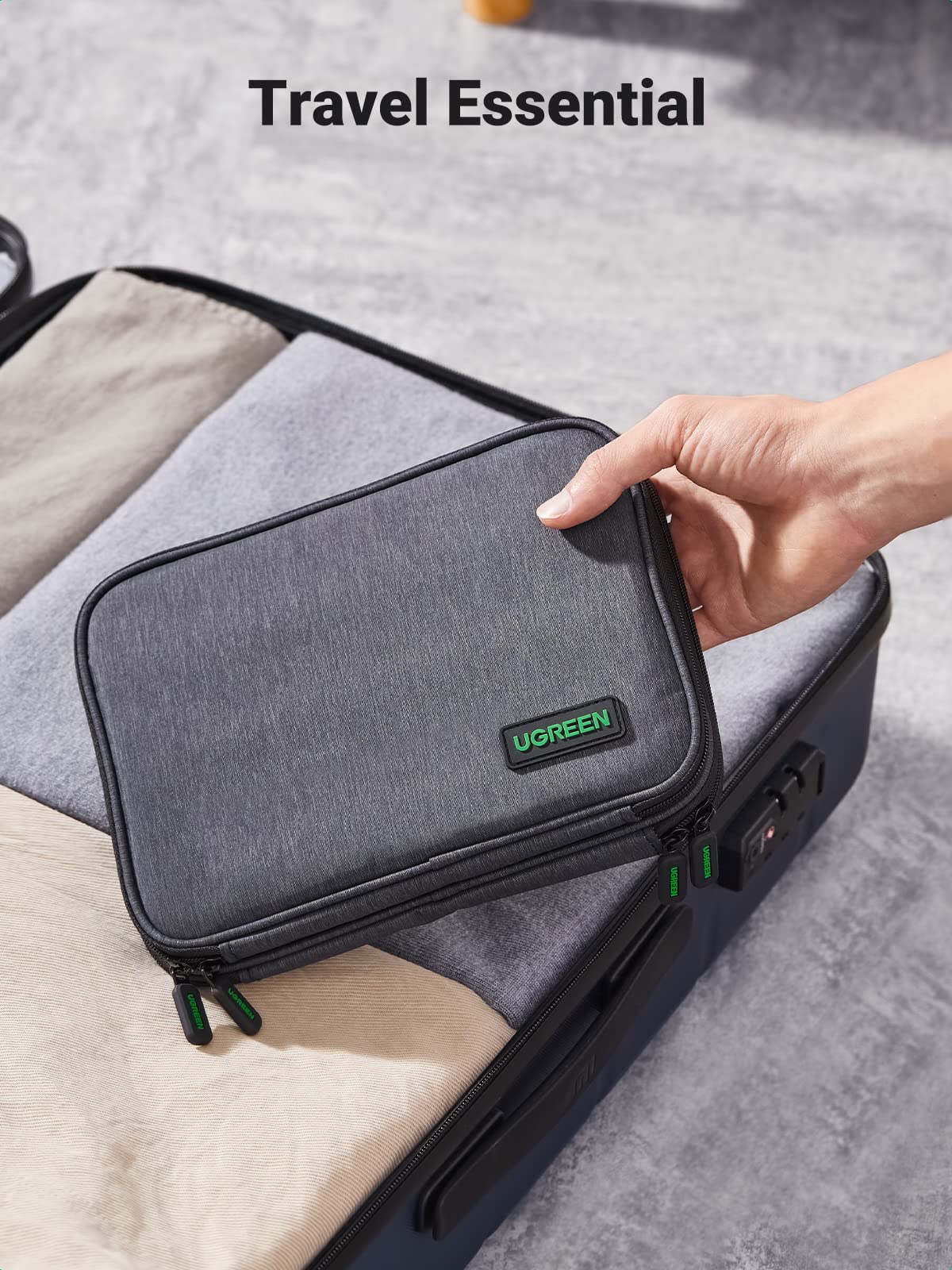 ugreen-organizer-cavi-borsa-da-viaggio-24-5x17-5x5cm-grigio-scuro image 6