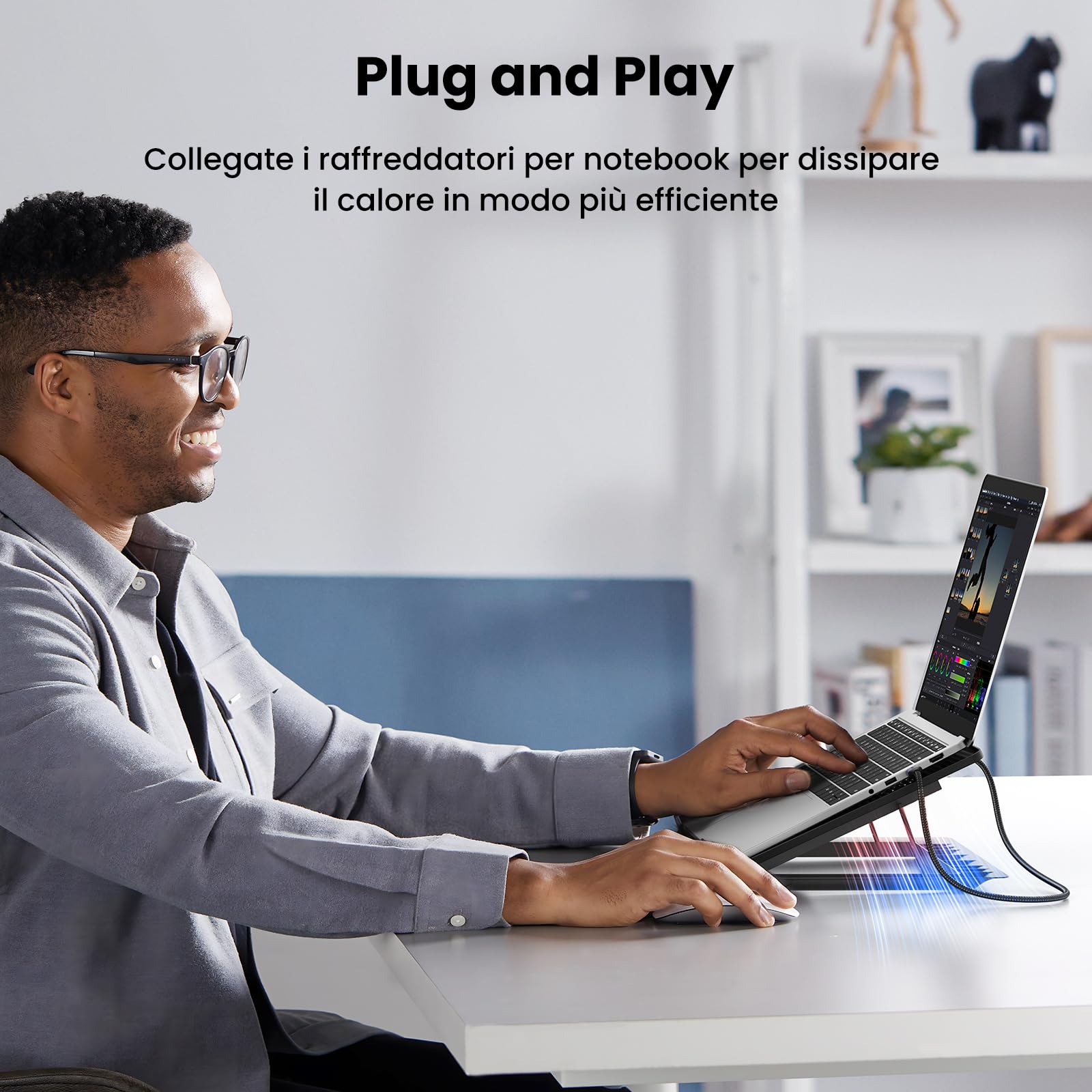 ugreen-cavo-usb-3-0-tipo-a-maschio-maschio-0-5m-5gbps-nylon-alluminio image 5