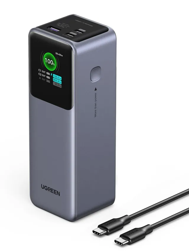ugreen-nexode-pro-200w-power-bank-25000mah-usb-c-140w-con-display-tft image 1