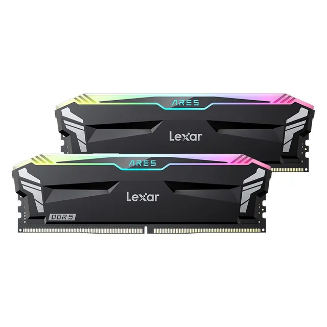 lexar-rgb-ddr5-ram-32gb-kit-2x16gb-6800mhz-cl34-xmp-3-0-amd-expo-1-4v image 1