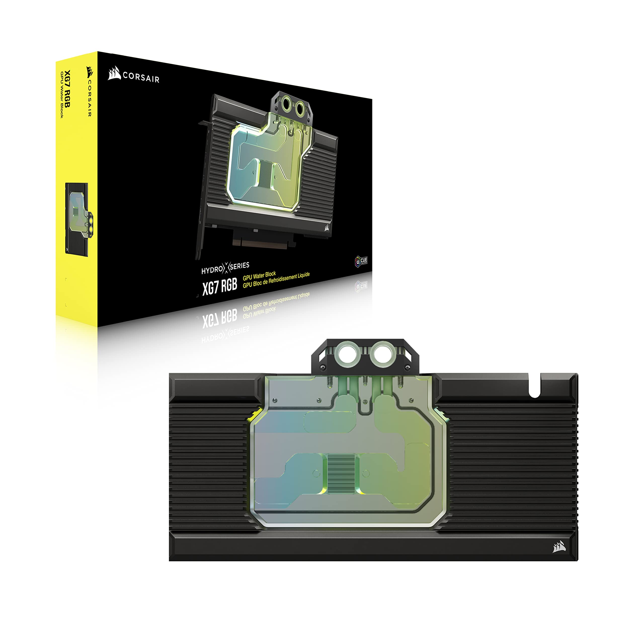 corsair-hydro-x-series-xg7-rgb-waterblock-gpu-per-msi-rtx-4080-suprim-trio-nero image 8