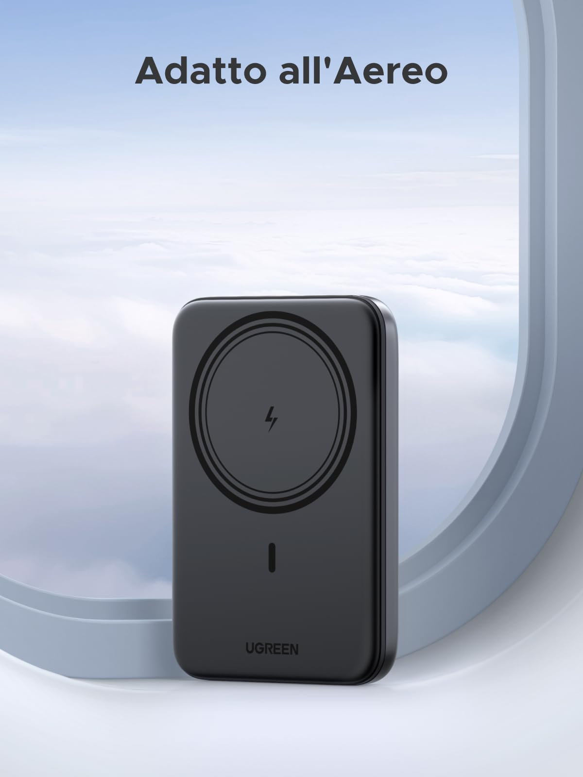 ugreen-zapix-power-bank-magsafe-5000mah-wireless-15w-con-usb-c-15w image 8