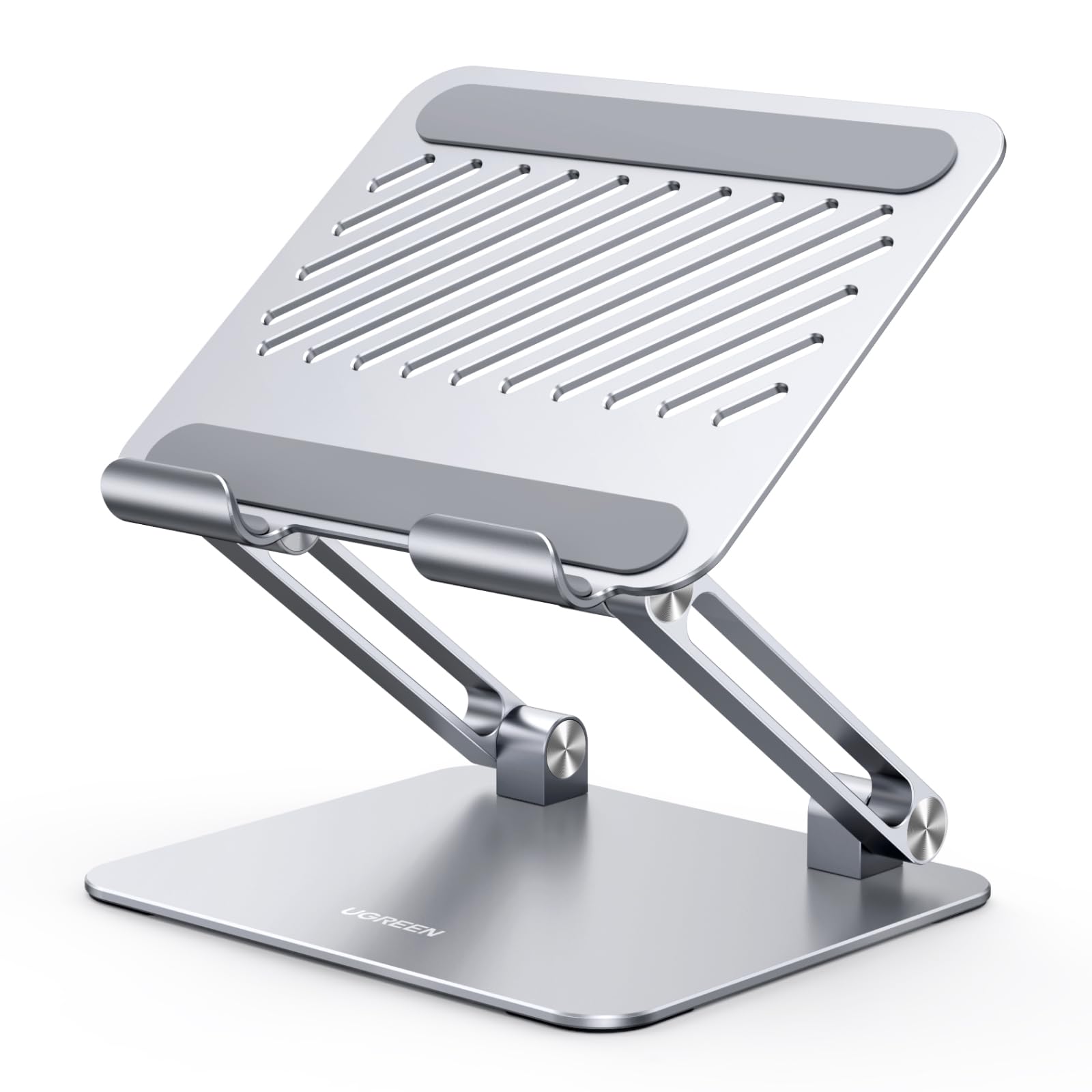ugreen-supporto-tablet-e-smartphone-4-7-12-9-alluminio-argento-pieghevole image 1