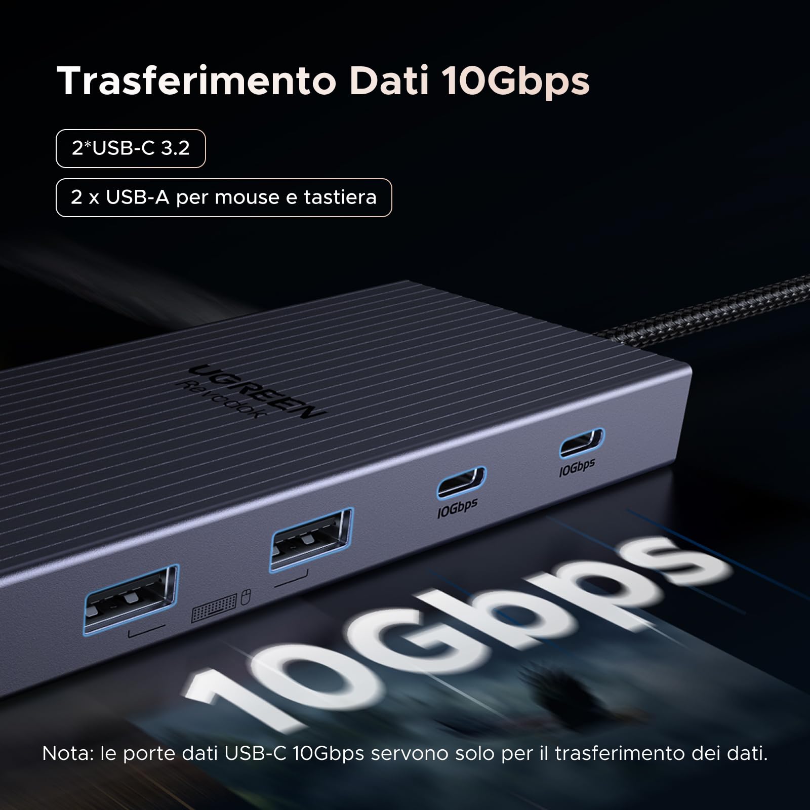 ugreen-revodok-pro-3121-hub-usb-c-12-in-1-triplo-display-4k image 5