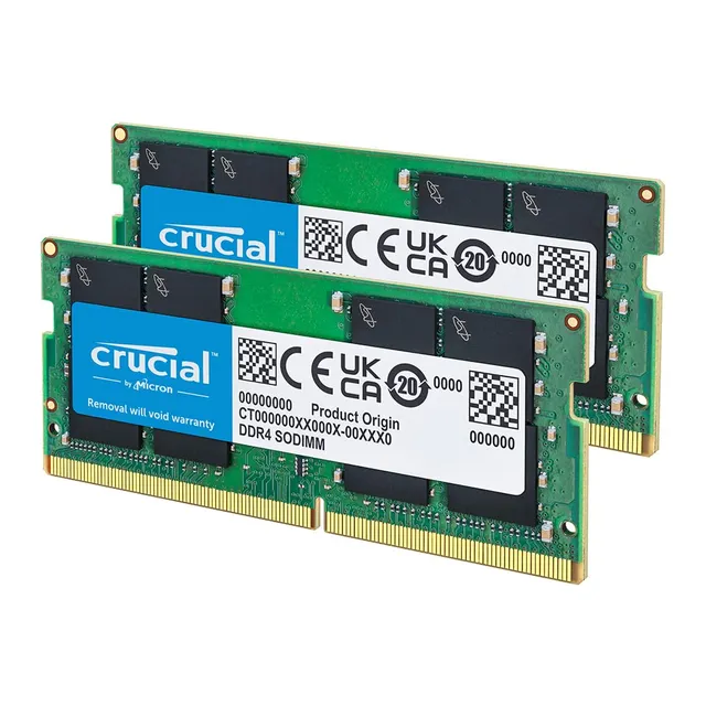 crucial-ram-ddr4-32gb-kit-2x16gb-3200mhz-cl22-sodimm-per-laptop image 1