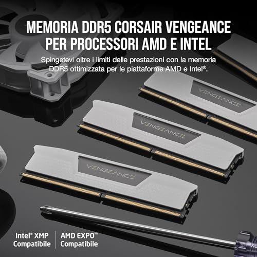 corsair-vengeance-ddr5-32gb-2x16gb-6400mhz-cl36-bianco-amd-expo-intel-xmp-3-0 image 8