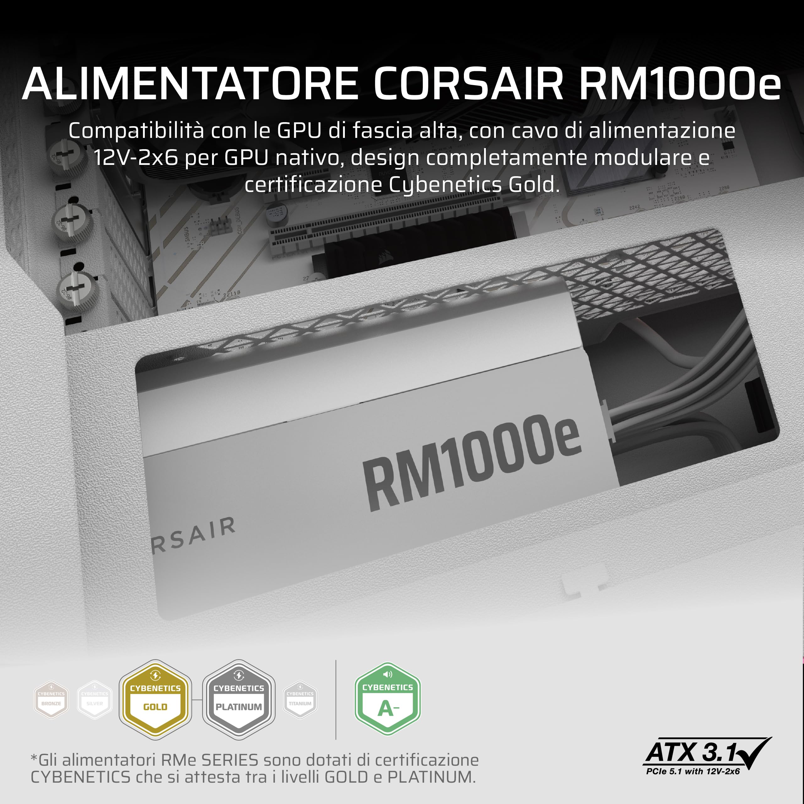 corsair-rm1000e-2025-alimentatore-atx-1000w-completamente-modulare-bianco-atx-3- image 2