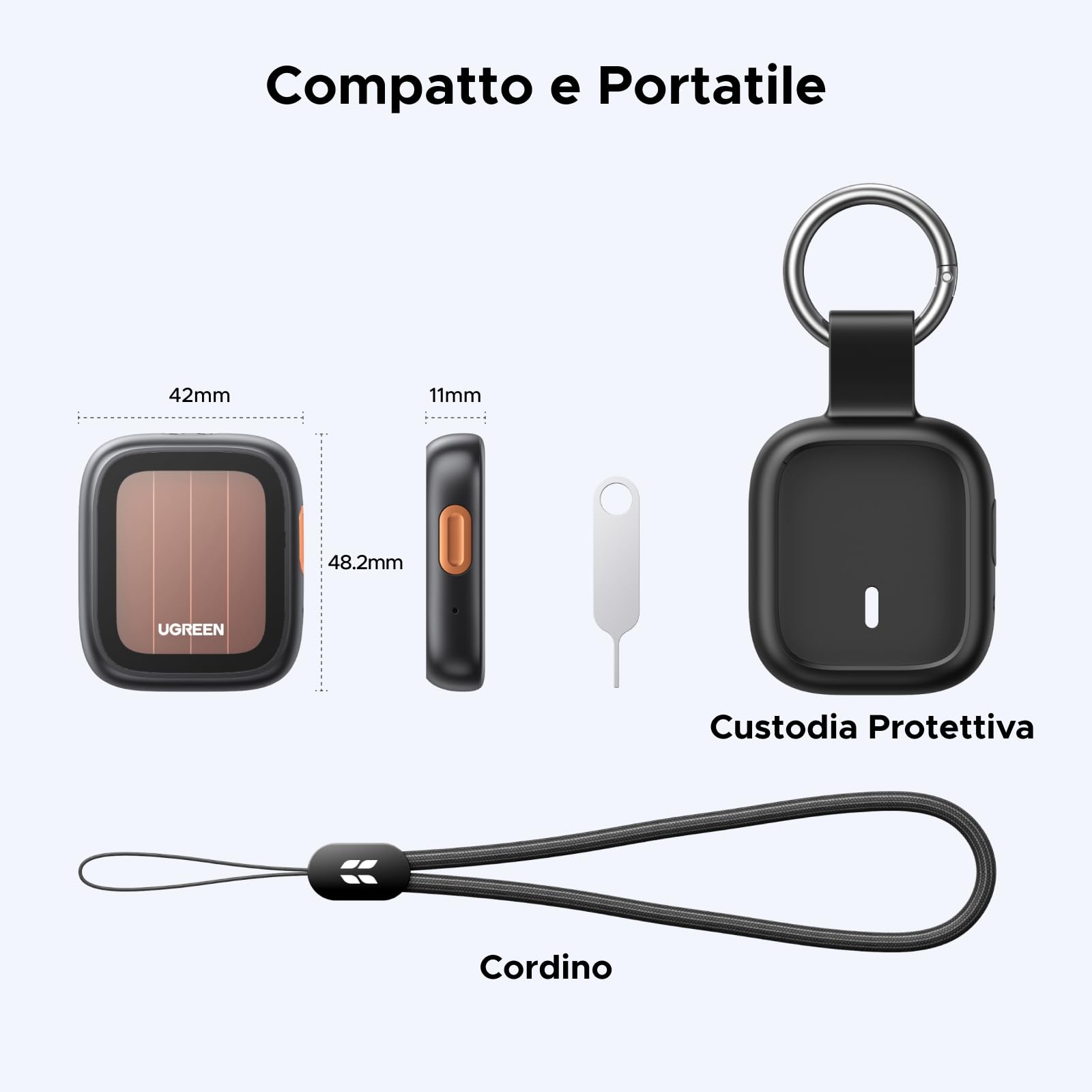 ugreen-finetrack-pro-smart-finder-bluetooth-tracker-con-ricarica-solare-ip68-110 image 5