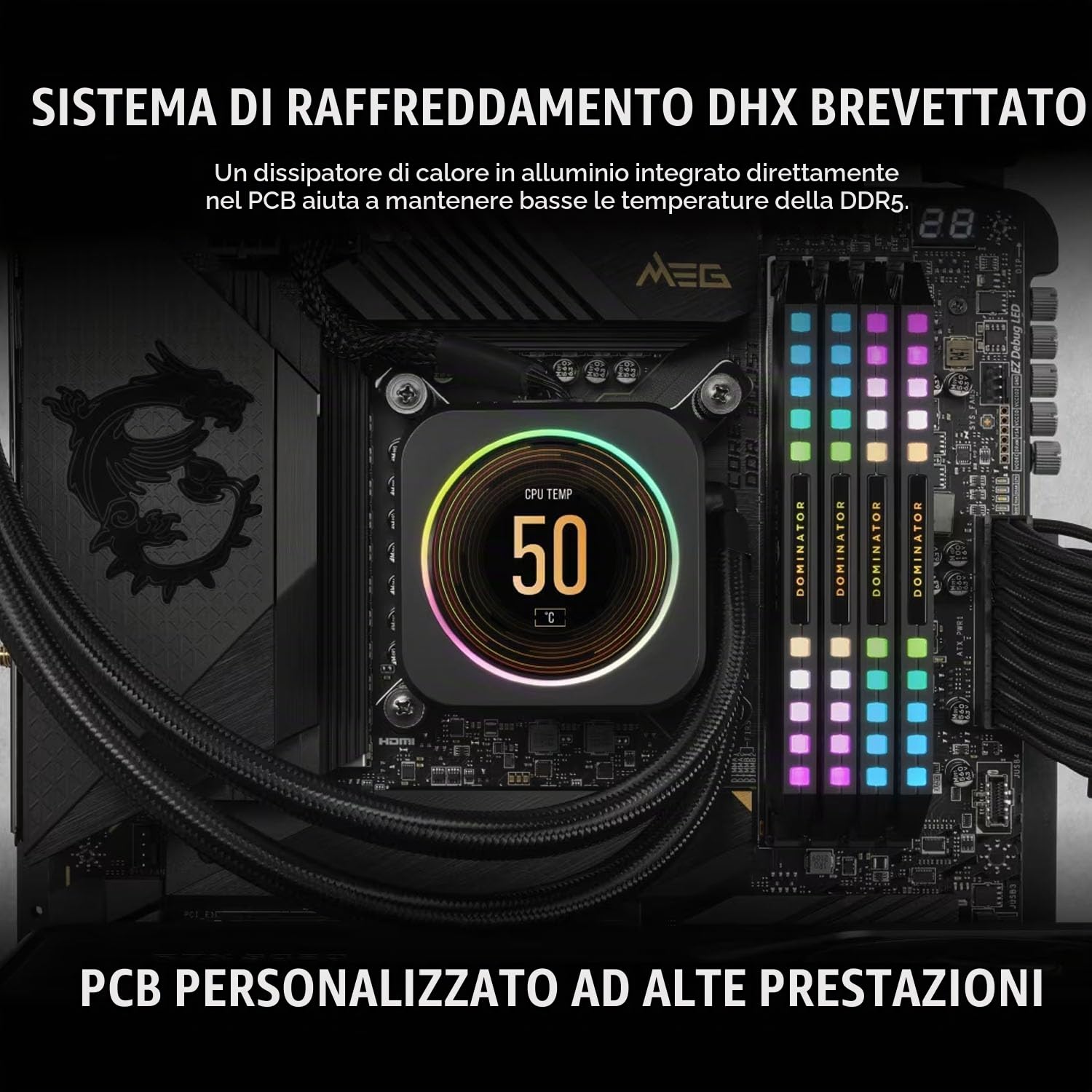 corsair-dominator-platinum-rgb-ram-ddr5-32gb-2x16gb-6000mhz-cl36-intel-xmp-nero image 4