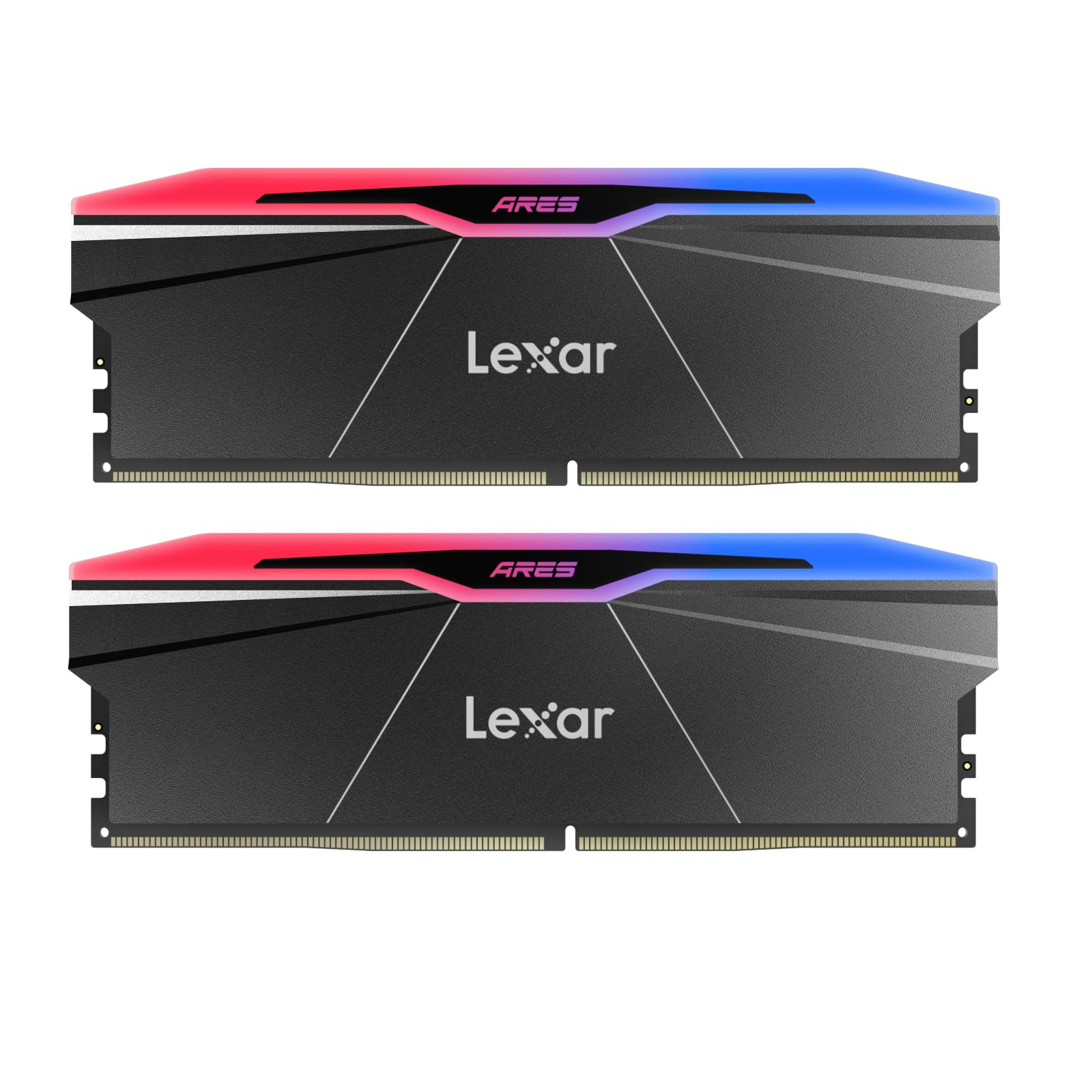 lexar-ares-gen2-rgb-ddr5-32gb-kit-2x16gb-6000mhz-cl28-udimm-xmp-3-0-sk-hynix image 1