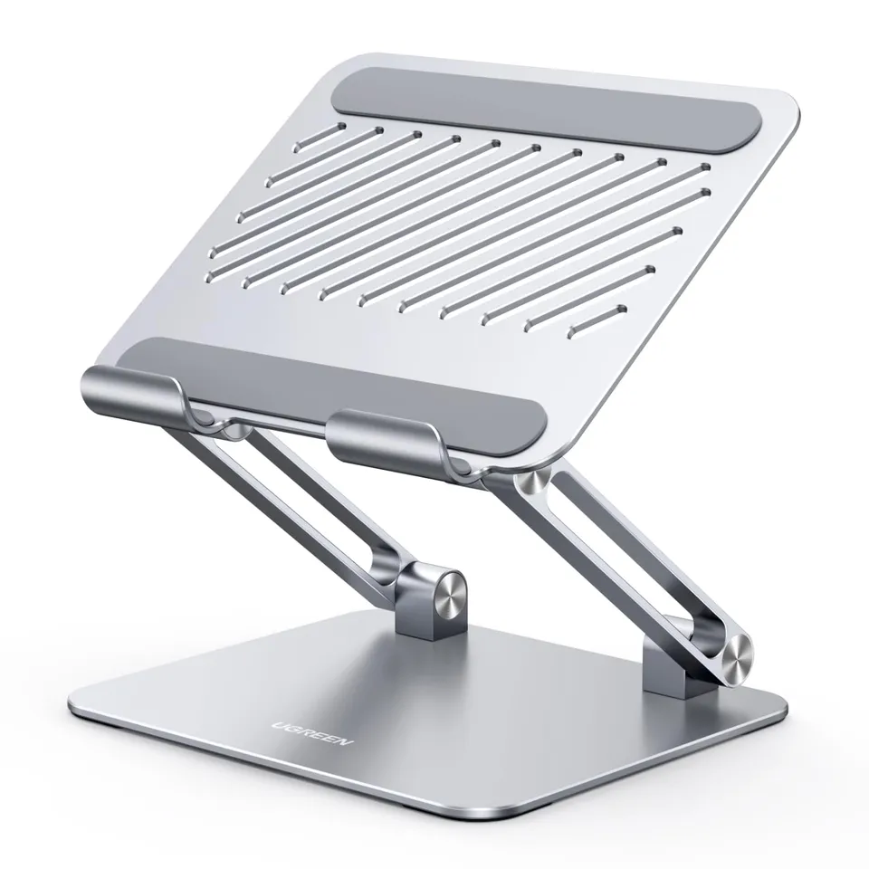 ugreen-supporto-tablet-e-smartphone-4-7-12-9-alluminio-argento-pieghevole image 1