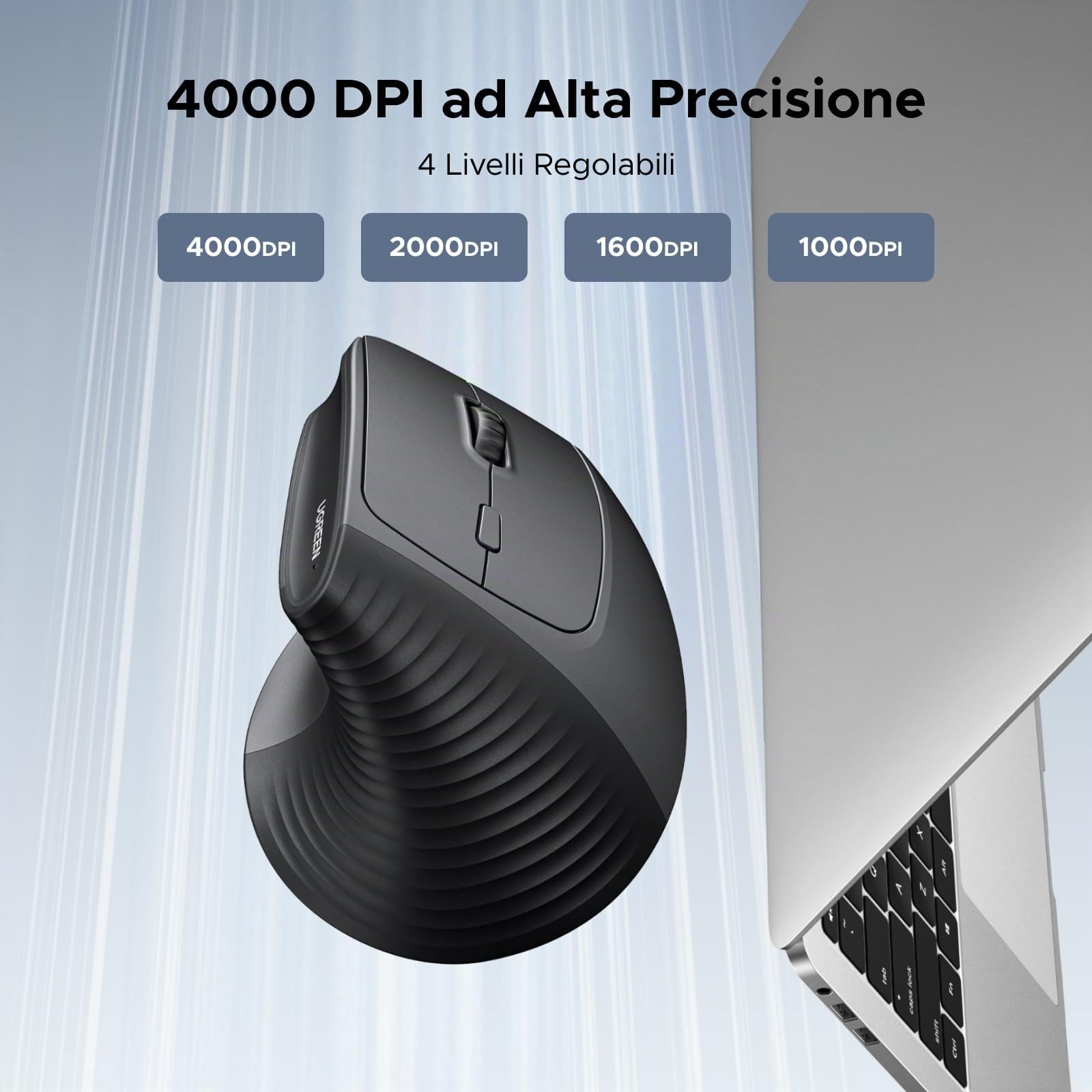 ugreen-mouse-verticale-ergonomico-wireless-2-4g-4000-dpi image 4