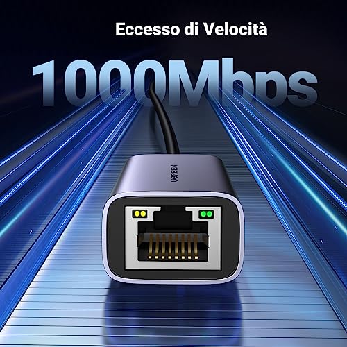 ugreen-adattatore-ethernet-usb-c-gigabit-1000mbps-rj45-alluminio image 7