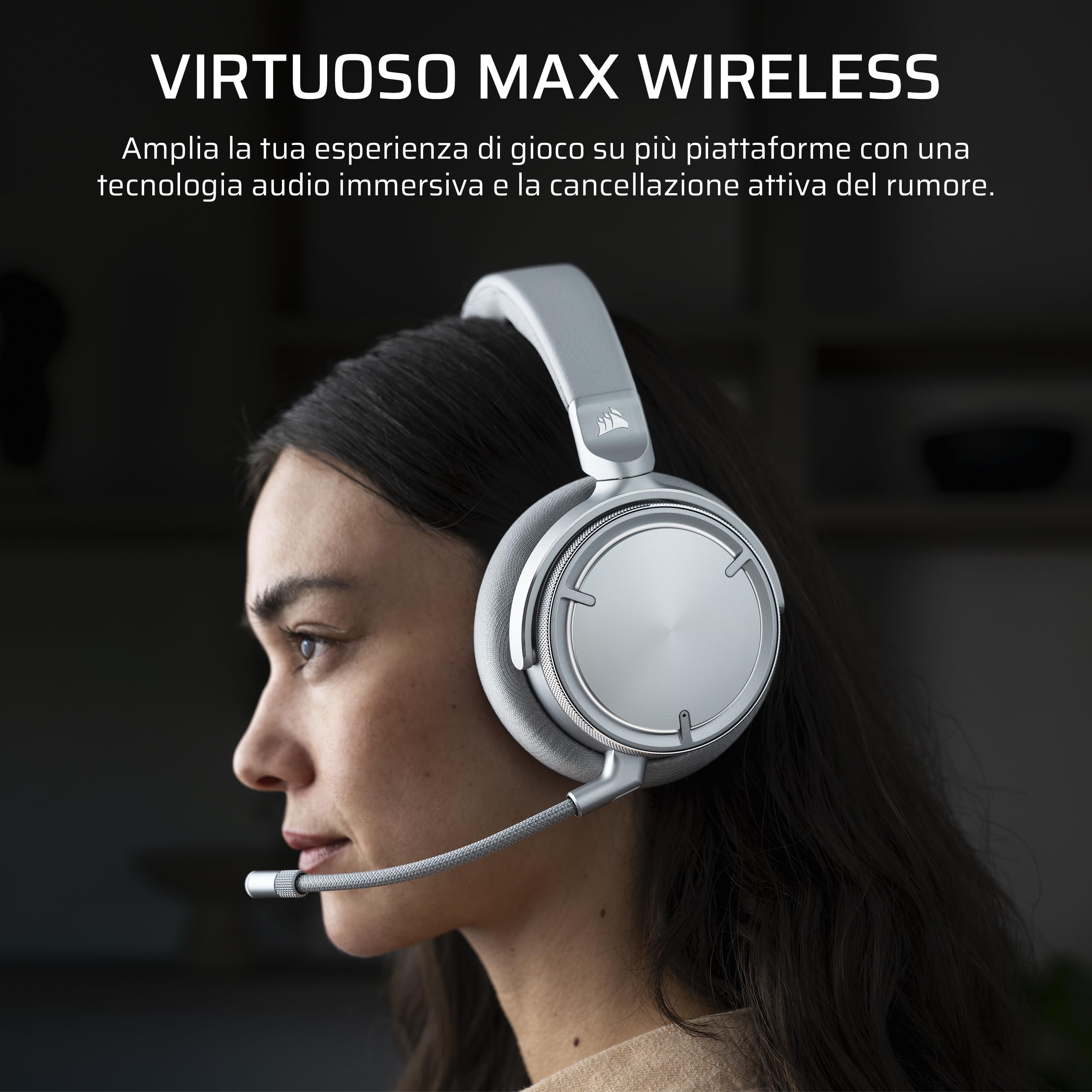 corsair-virtuoso-max-wireless-cuffie-da-gioco-argento-dolby-atmos-anc-driver-in- image 2