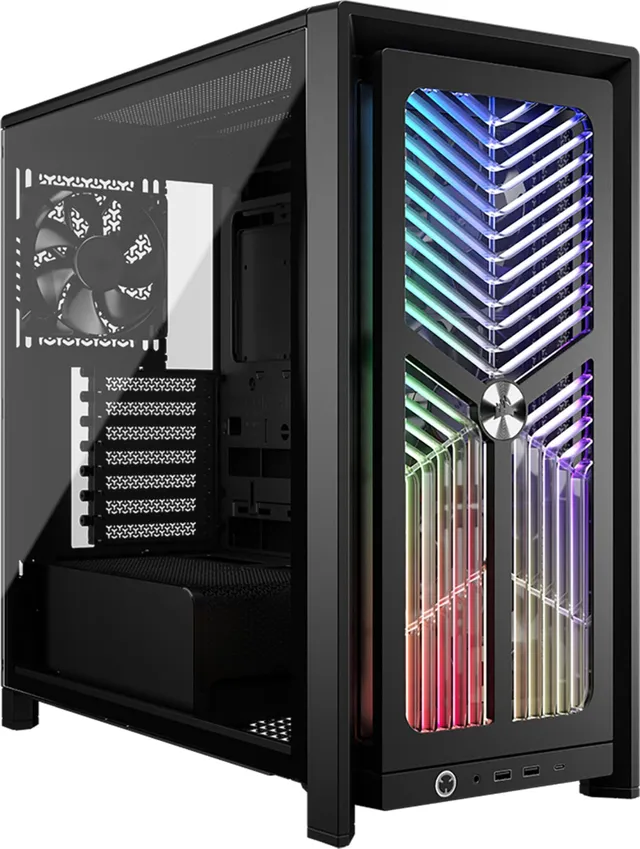 corsair-frame-4000x-rs-case-pc-mid-tower-con-pannello-frontale-rgb-4x-rs120-pwm- image 1