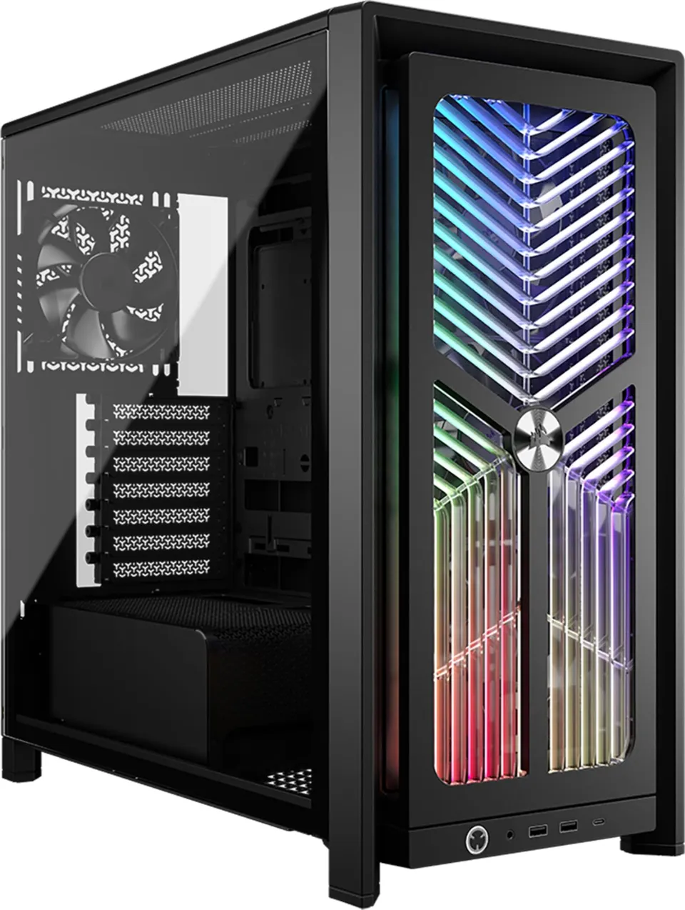 corsair-frame-4000x-rs-case-pc-mid-tower-con-pannello-frontale-rgb-4x-rs120-pwm- image 1