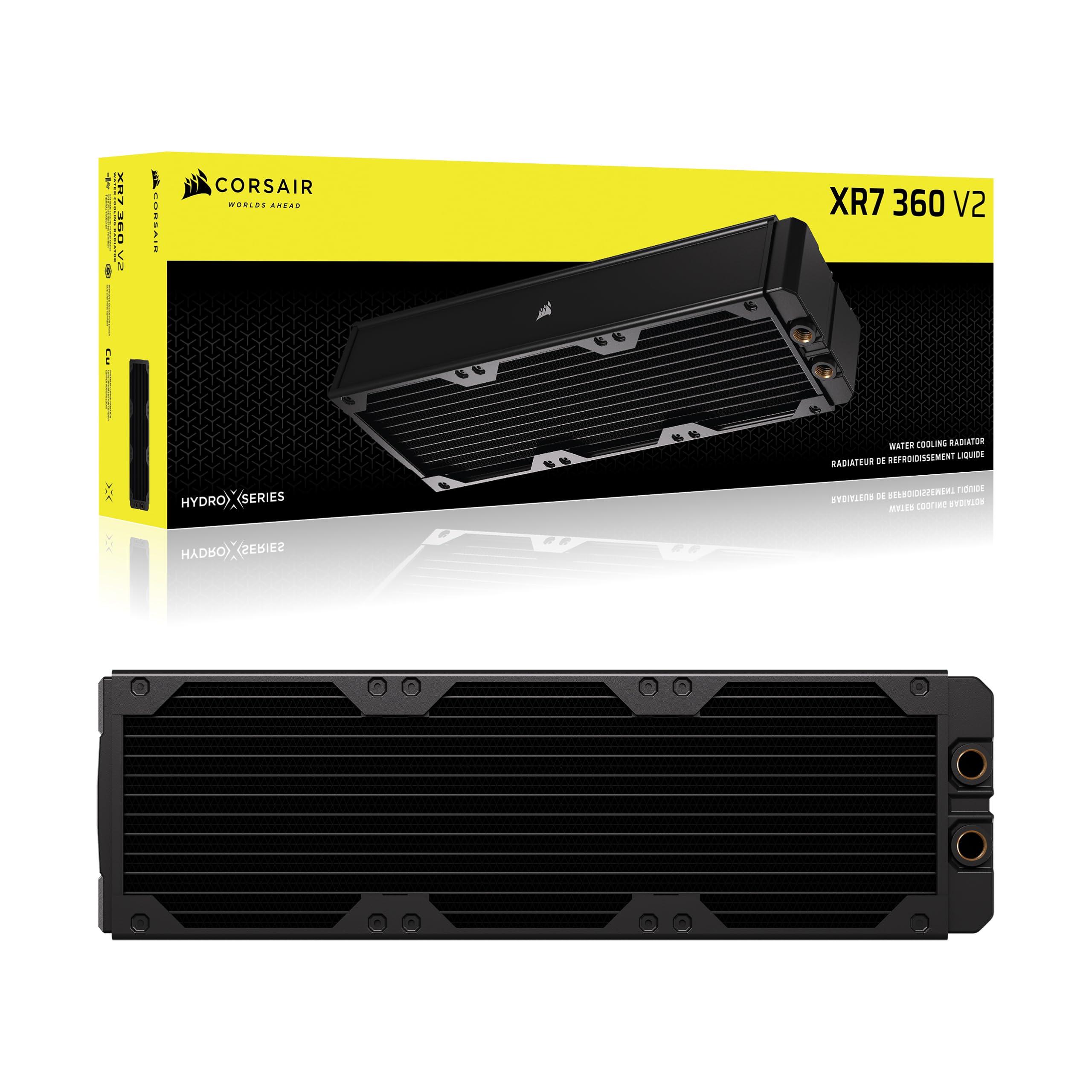 corsair-hydro-x-series-xr7-360mm-v2-radiatore-raffreddamento-a-liquido-nero image 7