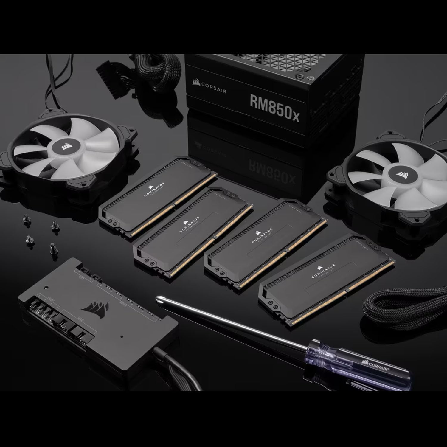corsair-dominator-platinum-rgb-ram-ddr5-32gb-2x16gb-6000mhz-cl36-intel-xmp-nero image 8