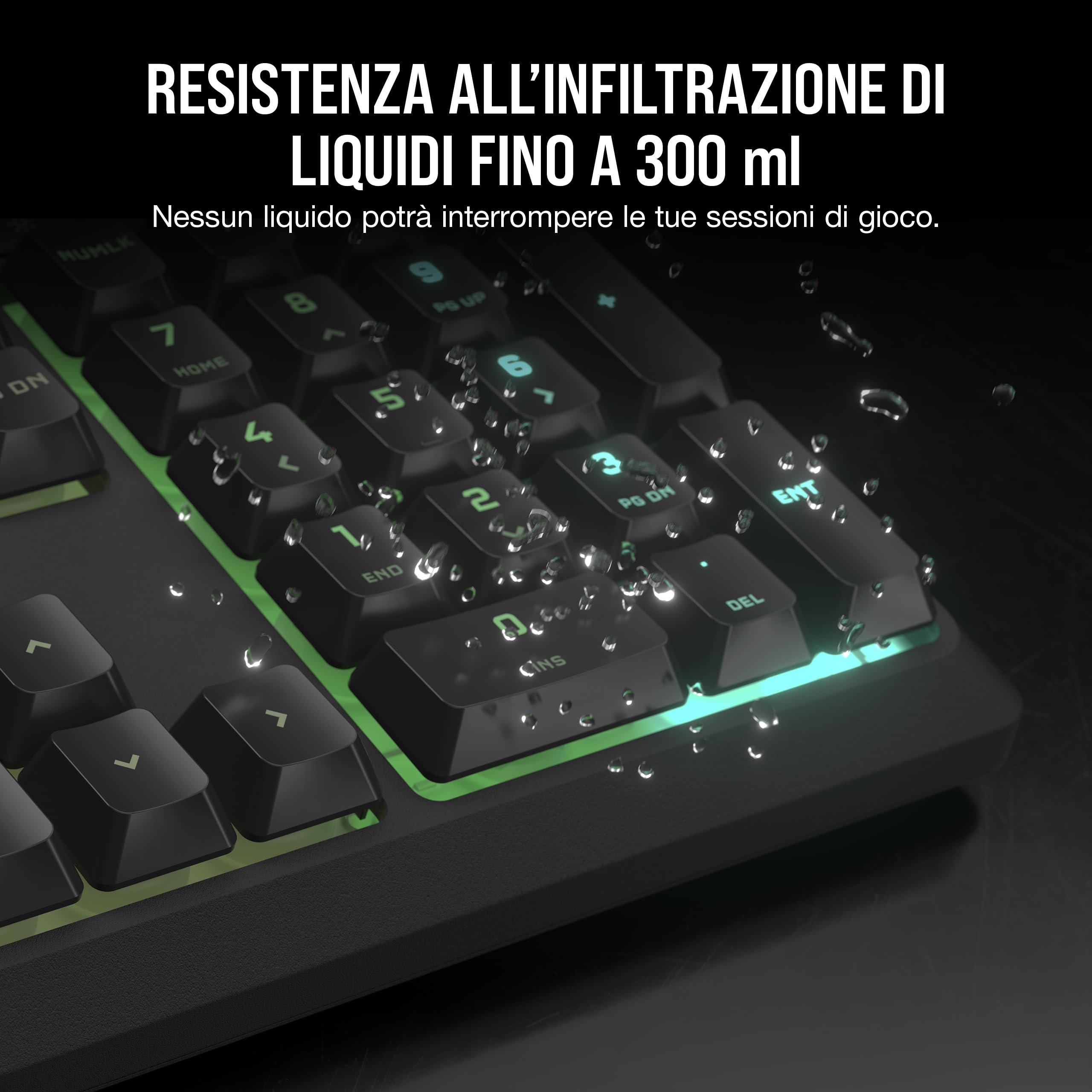 corsair-k55-core-rgb-tastiera-gaming-a-membrana-qwerty-it-nero image 6