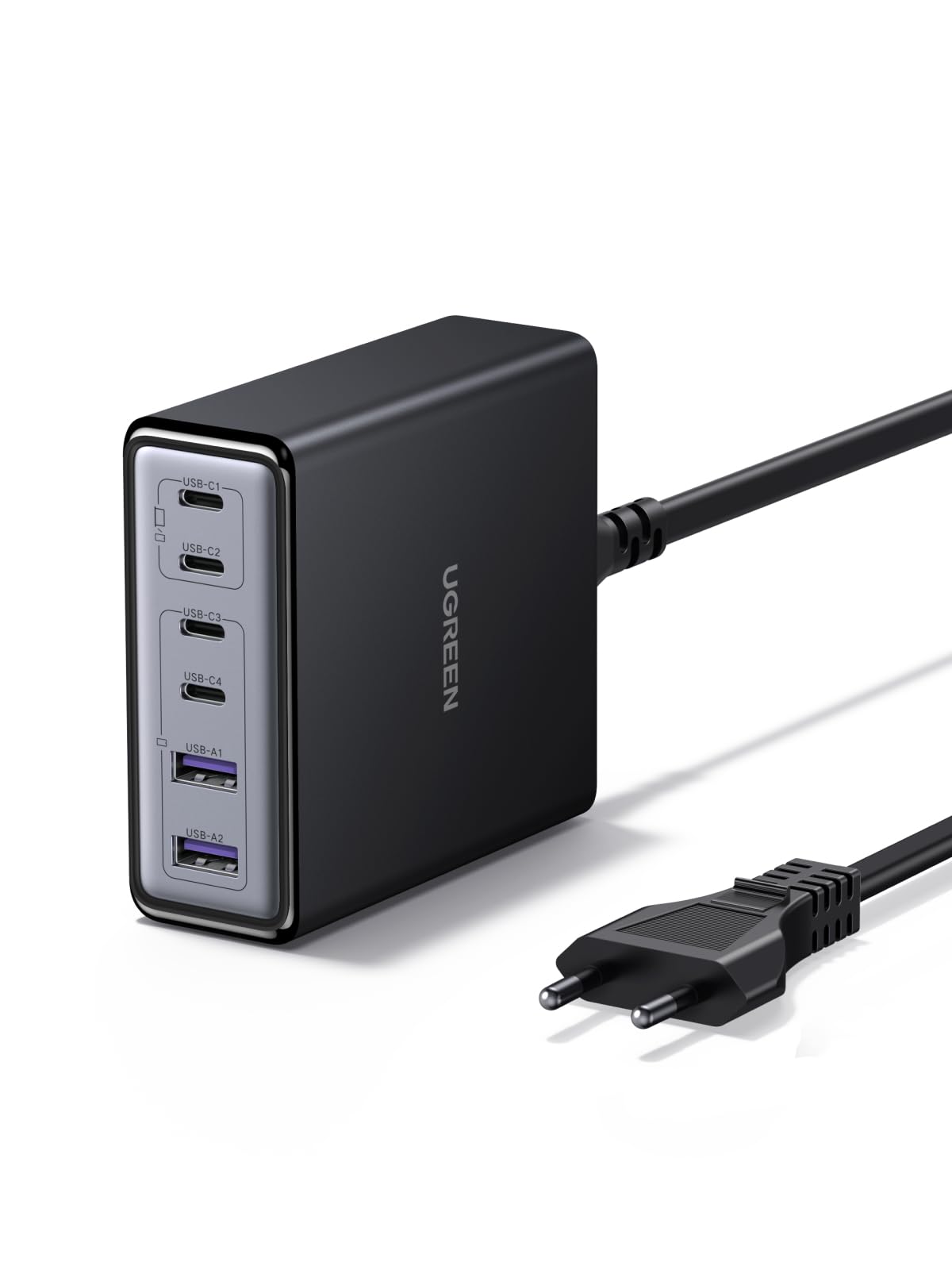 ugreen-zapix-stazione-ricarica-gan-100w-6-porte-usb-c-usb-a-pd image 1
