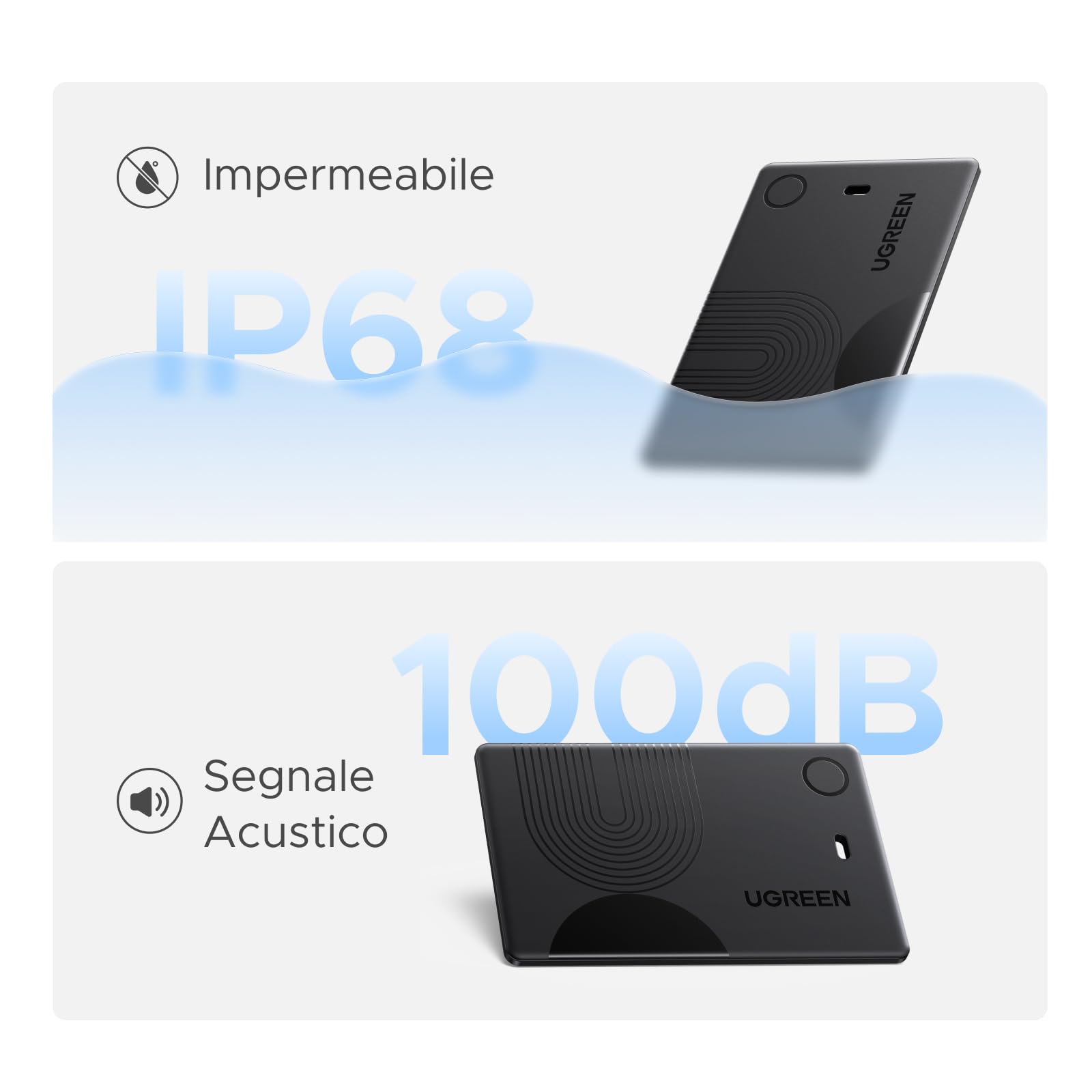 ugreen-finetrack-slim-finder-tag-sottile-per-apple-find-my-solo-ios-ricaricabile image 4