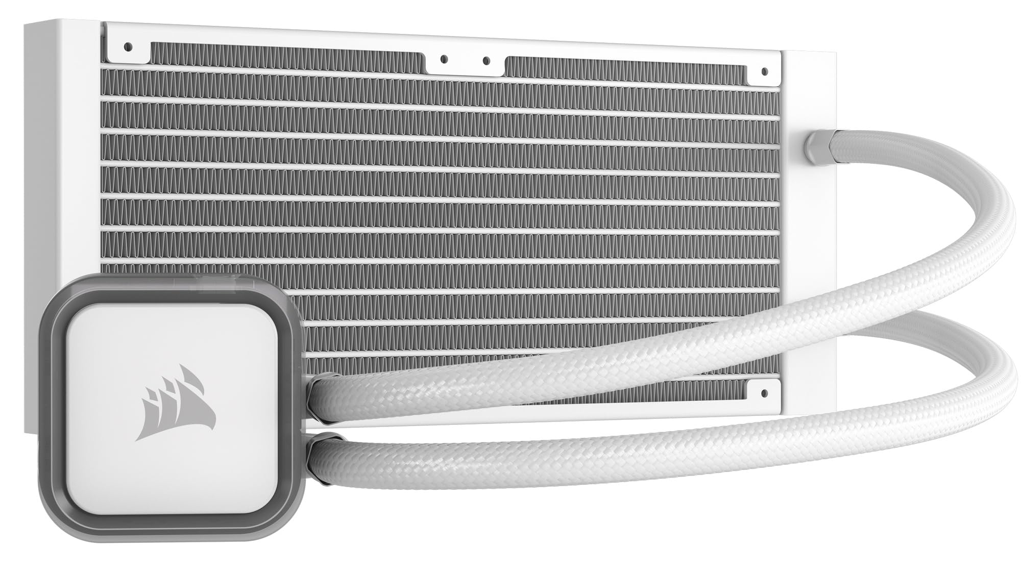 corsair-h100i-rgb-elite-dissipatore-a-liquido-cpu-aio-240mm-bianco image 4