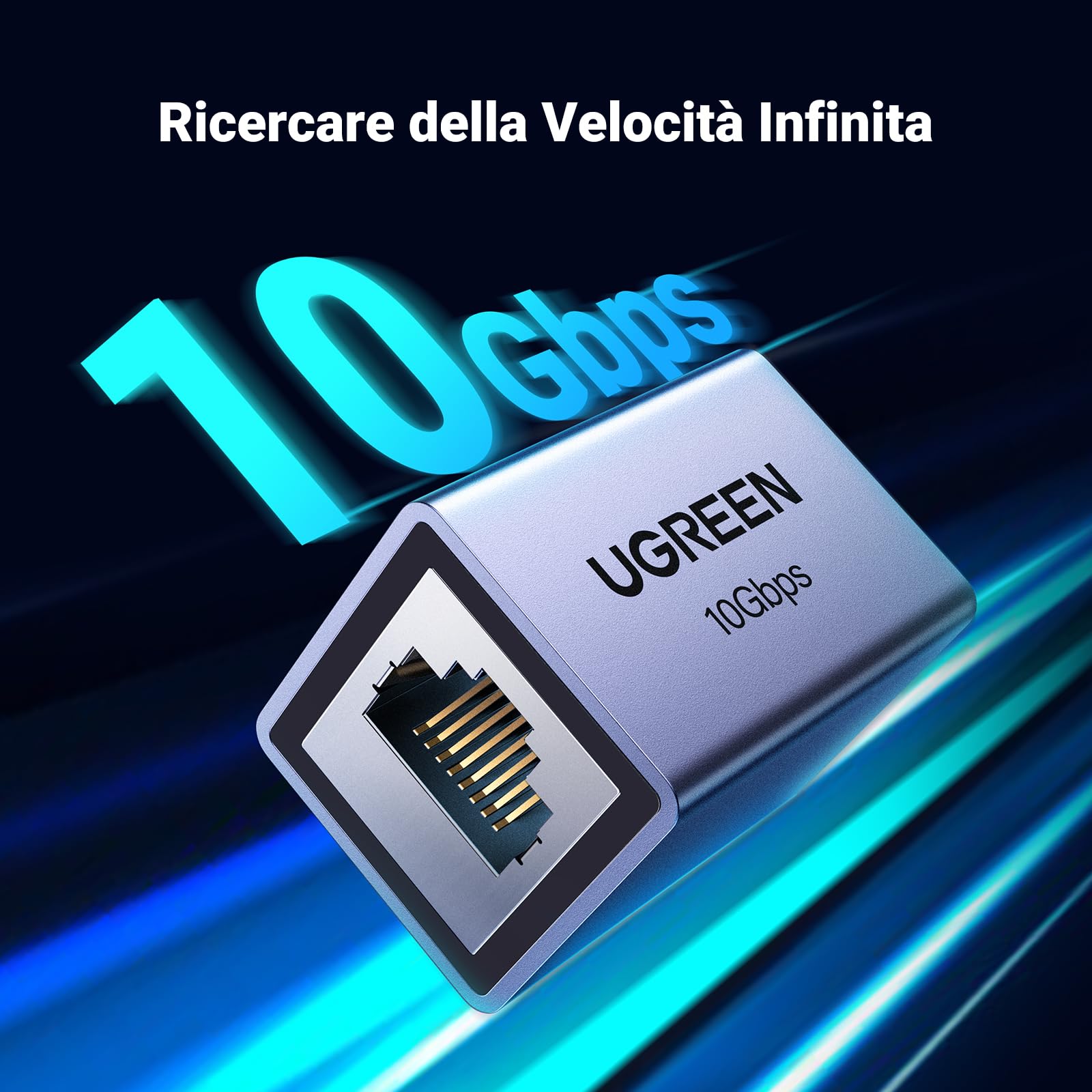 ugreen-accoppiatore-rj45-ethernet-10gbps-cat7-cat6 image 2