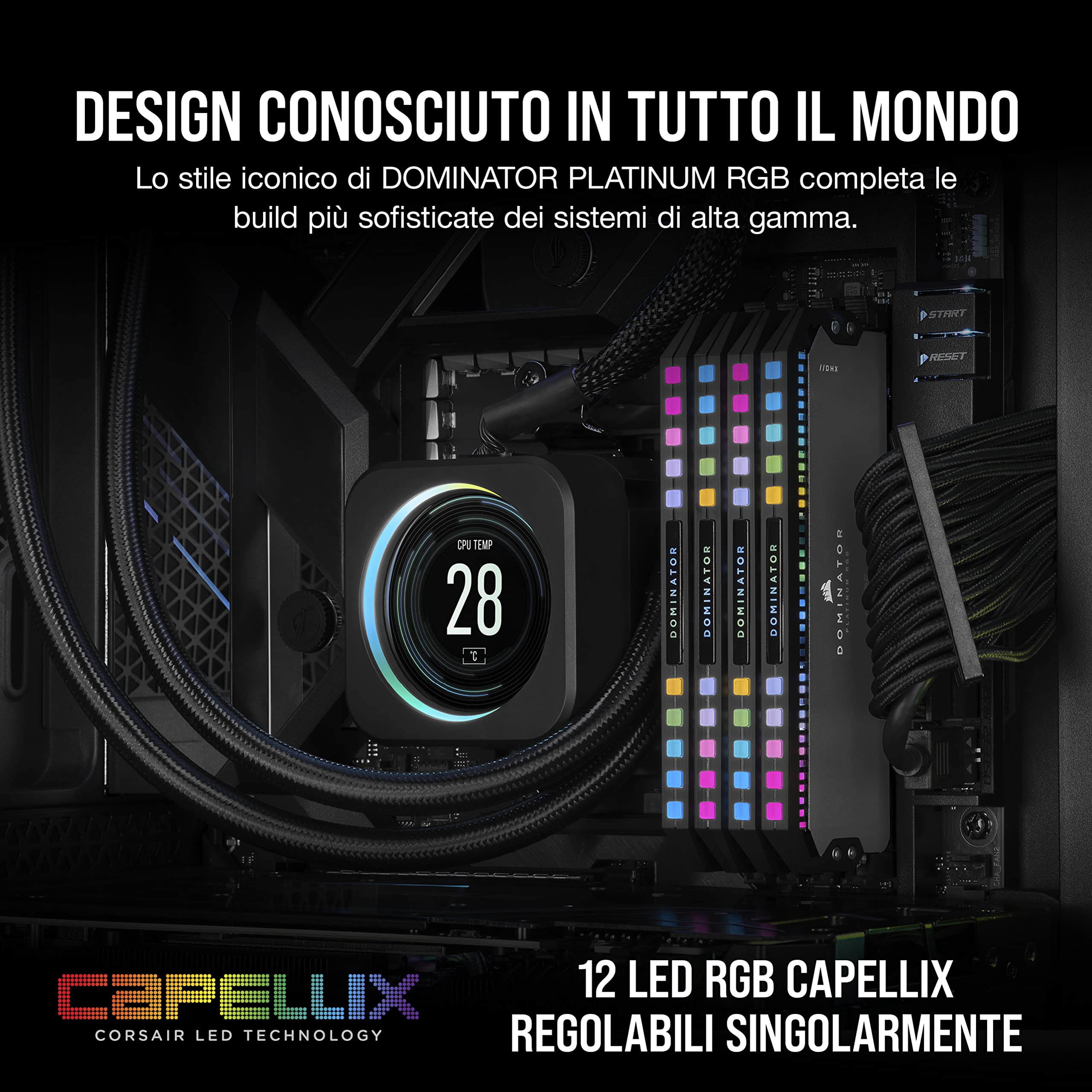 corsair-dominator-platinum-rgb-ddr5-64gb-2x32gb-5200mhz-cl40-grigio-amd-expo image 4