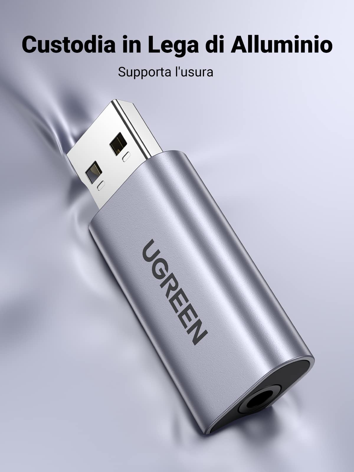 ugreen-scheda-audio-esterna-usb-in-alluminio-a-jack-3-5mm image 5