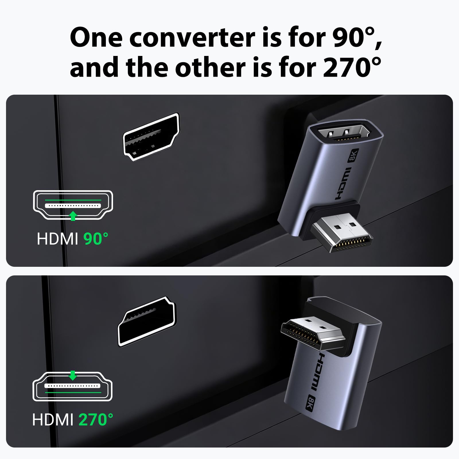 ugreen-adattatore-hdmi-2-1-8k-maschio-femmina-90-e-270-2-pezzi image 3