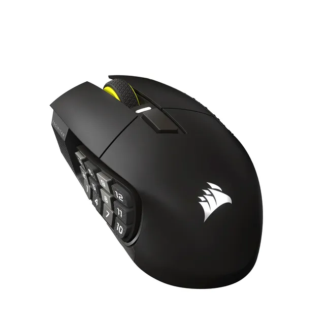 corsair-scimitar-elite-wireless-se-mouse-gaming-mmo-gunmetal-33-000-dpi-16-pulsa image 1