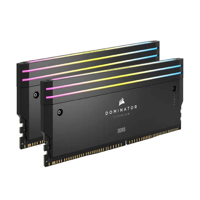 corsair-dominator-titanium-ddr5-rgb-light-enhancement-kit-2-moduli-nero image 1