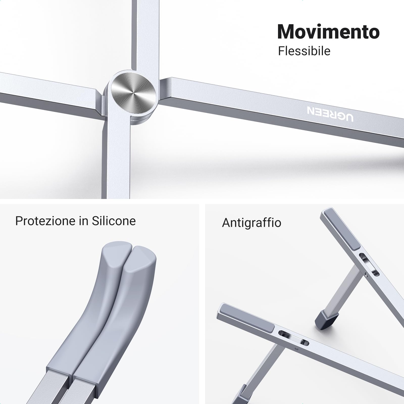 ugreen-supporto-per-laptop-pieghevole-in-alluminio-regolabile-con-ventilazione-1 image 5