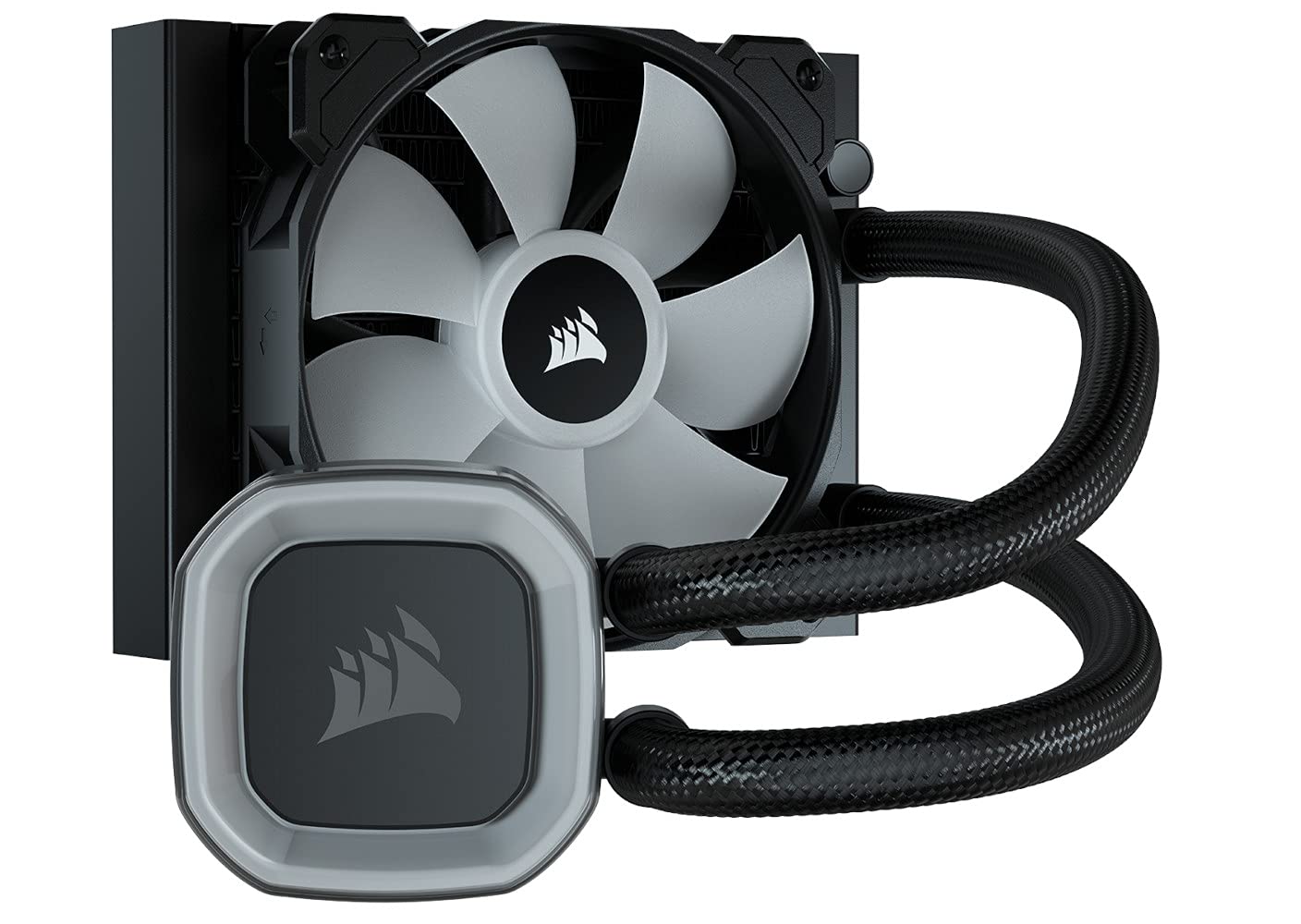 corsair-h55-rgb-dissipatore-a-liquido-120-mm-aio-nero image 2