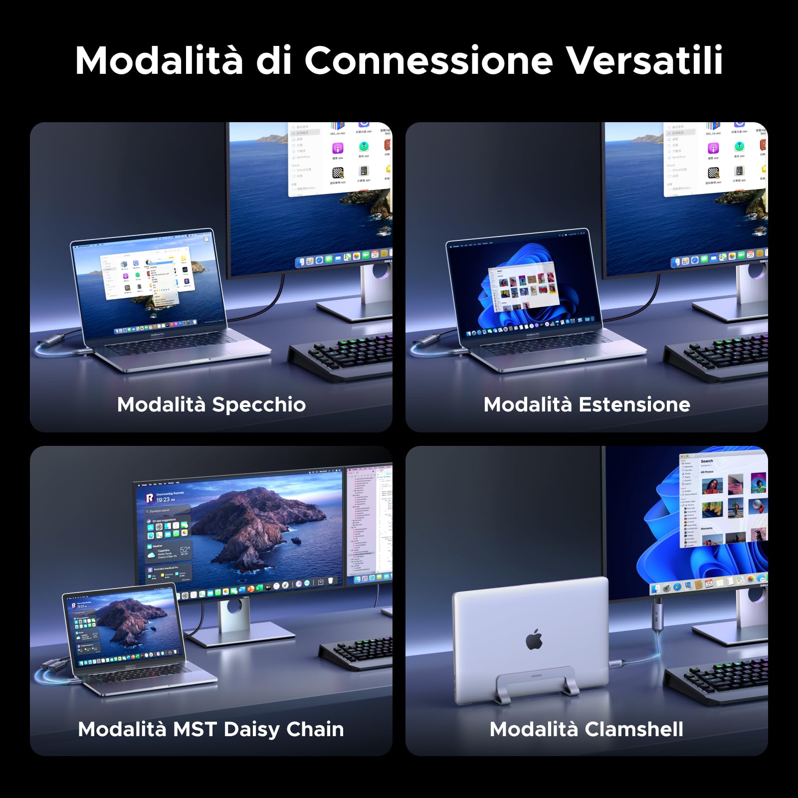 ugreen-adattatore-usb-c-a-displayport-2-1-16k-60hz-8k-120hz image 8