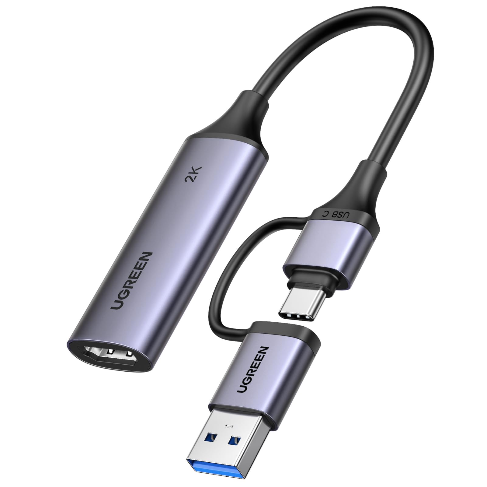 ugreen-scheda-di-acquisizione-video-hdmi-a-usb-4k-30hz-2k-30hz image 1