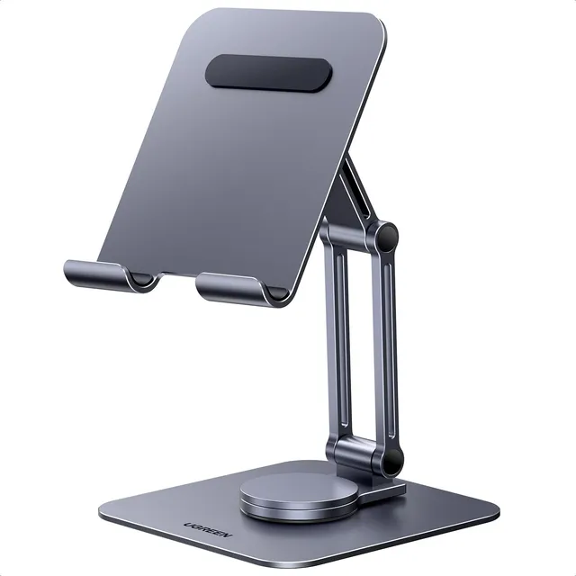 ugreen-supporto-tablet-da-tavolo-girevole-360-in-alluminio-4-7-12-9 image 1