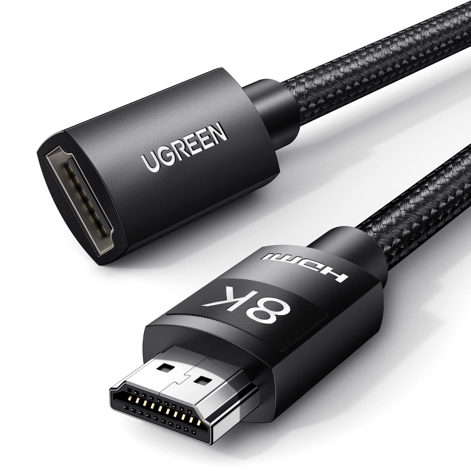 ugreen-cavo-prolunga-hdmi-2-1-8k-60hz-maschio-femmina-0-5-m image 1