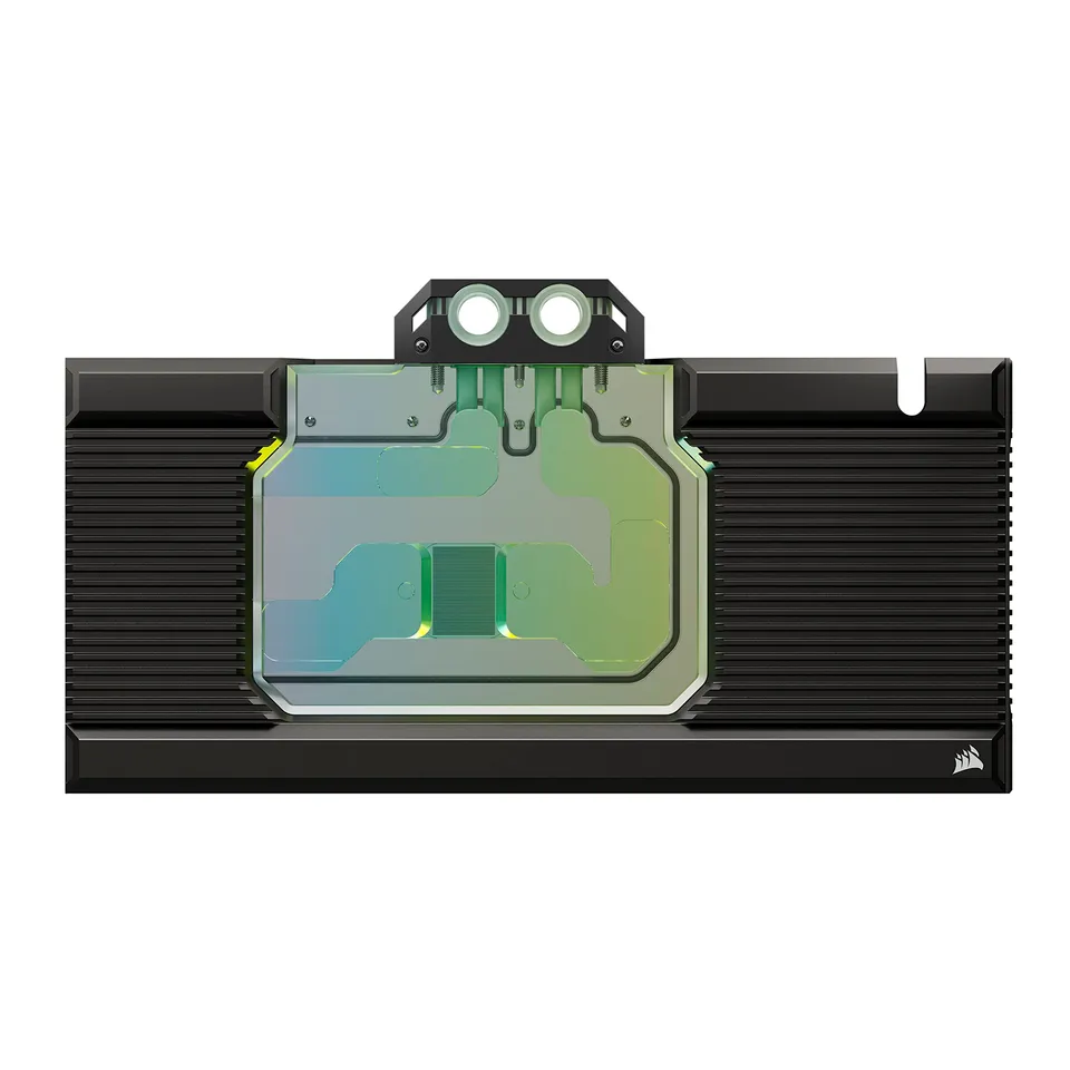 corsair-hydro-x-series-xg7-rgb-waterblock-gpu-per-msi-rtx-4080-suprim-trio-nero image 1