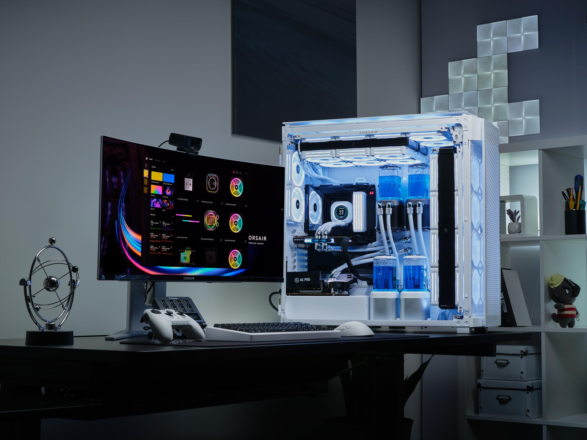corsair-9000d-rgb-airflow-full-tower-bianco-icue-link image 2