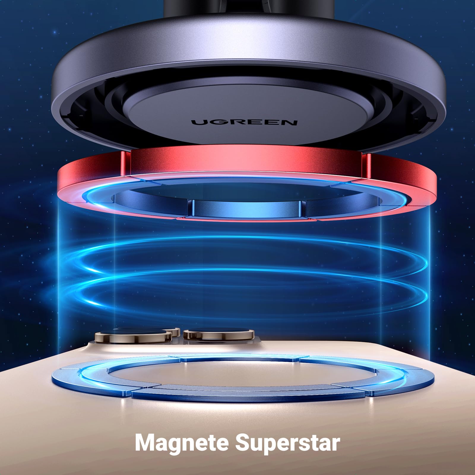 ugreen-supporto-magnetico-auto-magsafe-per-bocchetta-con-20-magneti-n52 image 8
