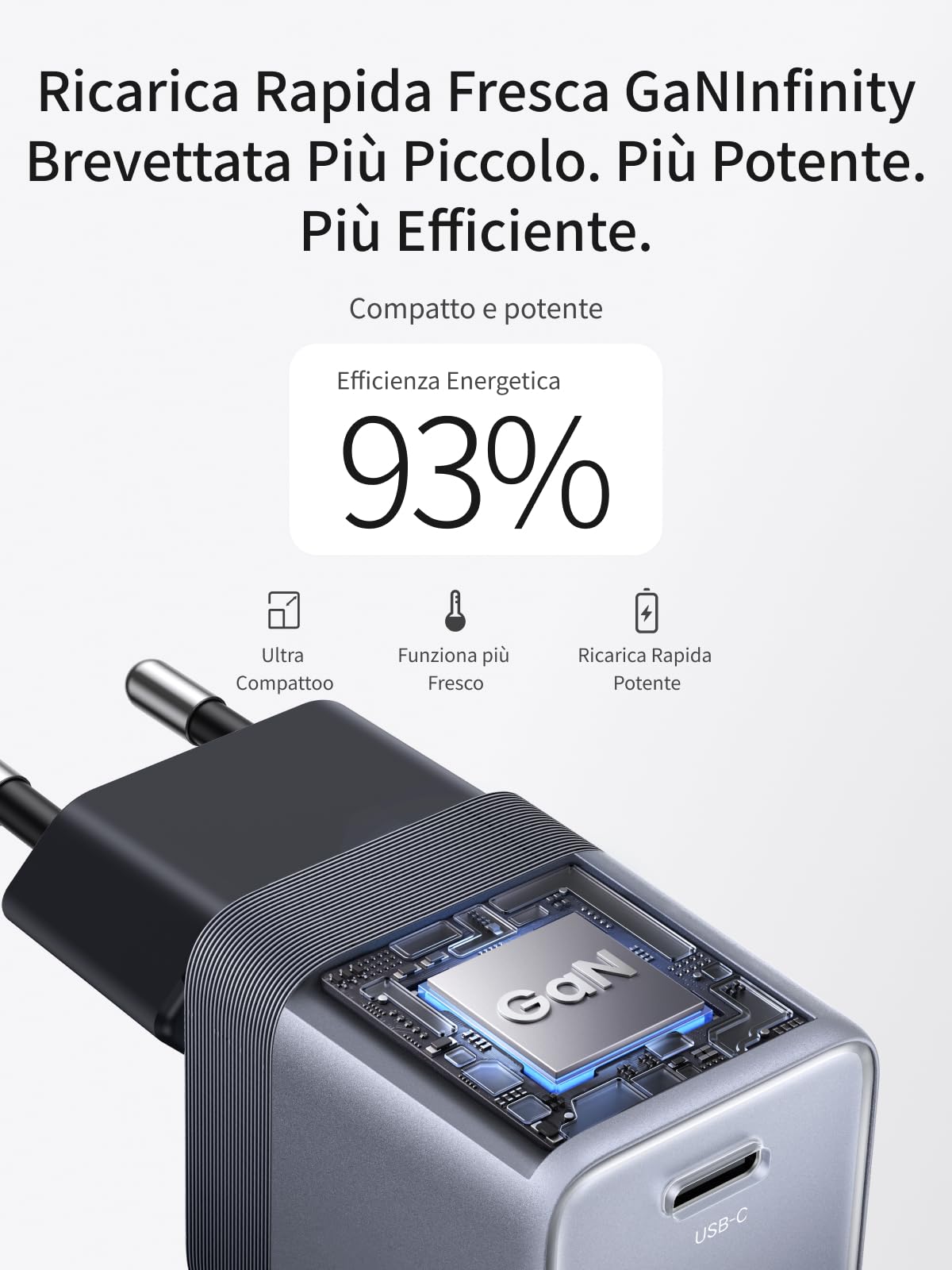 ugreen-nexode-mini-caricatore-usb-c-45w-gan-pps-ricarica-rapida image 6
