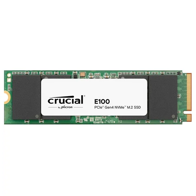 crucial-e100-1tb-ssd-nvme-pcie-gen4-m-2-2280-fino-a-5000-mb-s image 1