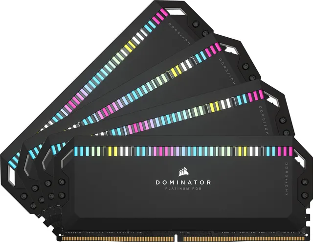 corsair-dominator-platinum-rgb-ddr5-64gb-4x16gb-6600mhz-cl32-nero image 1
