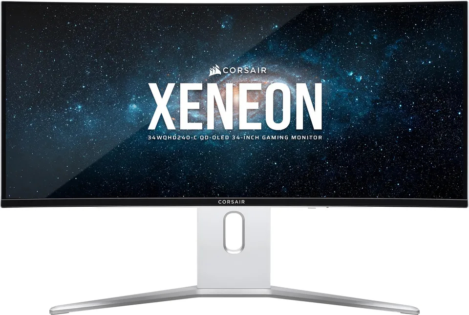 corsair-xeneon-34wqhd240-c-monitor-gaming-curvo-34-qd-oled-wqhd-240hz-bianco image 1