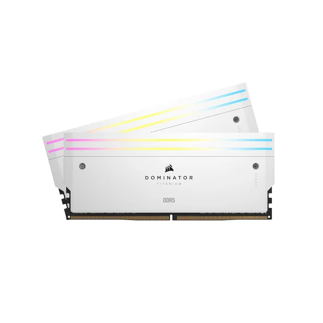corsair-dominator-titanium-rgb-ddr5-96gb-2x48gb-6600mhz-cl32-bianca image 1