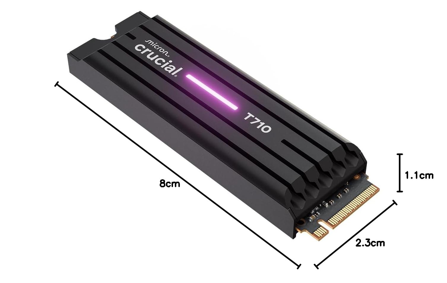 crucial-t710-ssd-2tb-pcie-5-0-nvme-m-2-con-dissipatore-14500mb-s image 7